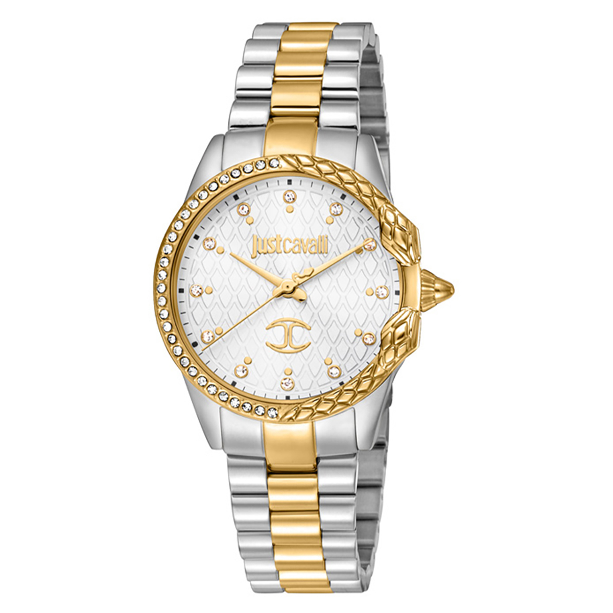 MONTRE JUST CAVALI FEMME SIMPLE ACIER